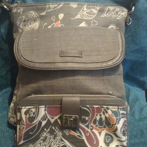 Sakroots Crossbody/wallet combo